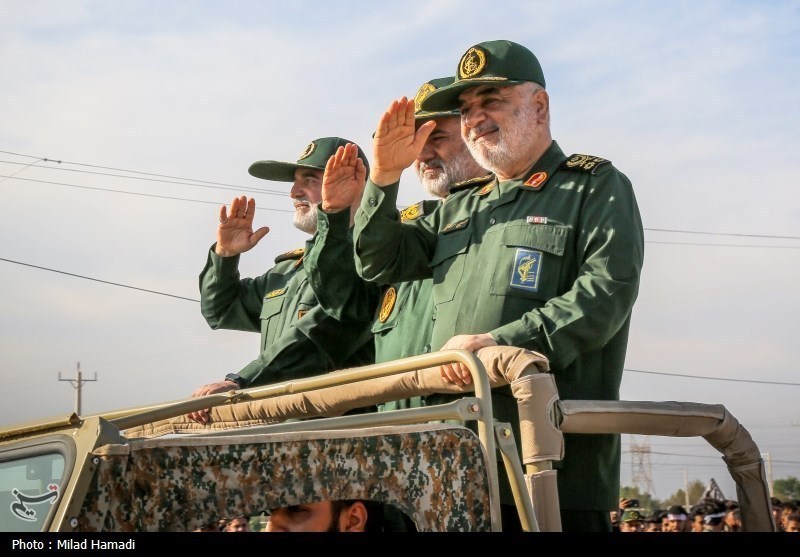 تصویری از سردار سلامی 