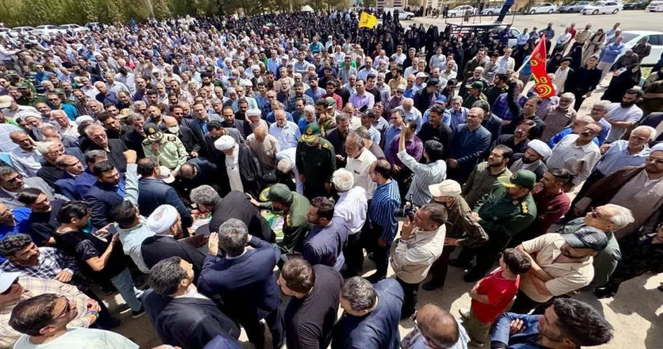 تصاویر تشییع پیکر دکتر مطلبی زاده