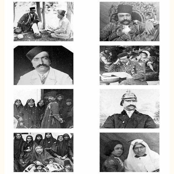 تصاویری از عکس های اولیه در ایران توسط ناصرالدین شاه