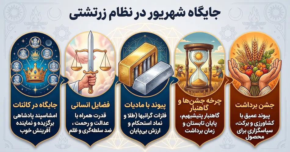 جایگاه شهریور در نظام زرتشتی