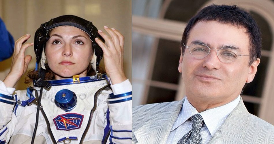 انوشه انصاری و فیروز نادری