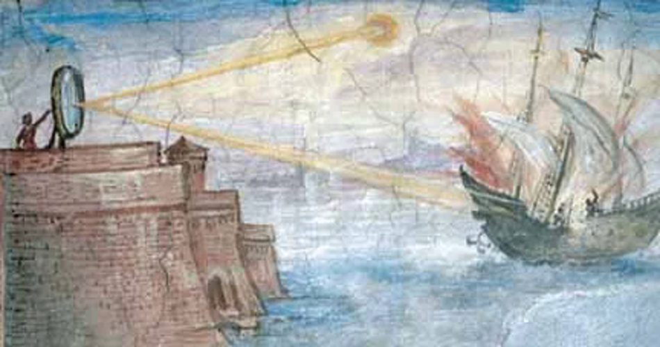 آینه‌های سوزان