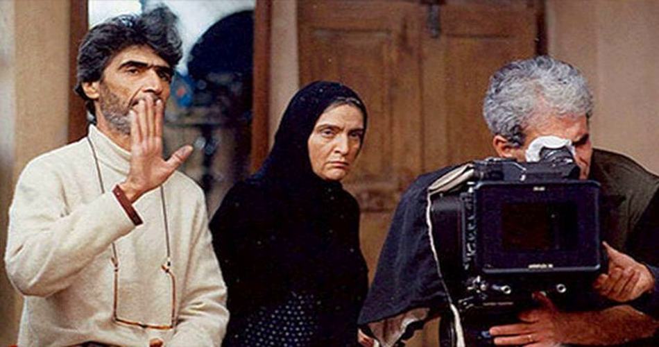 ناصر تقوایی در حال کارگردانی فیلم ناخدا خورشید