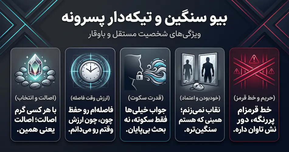 بیو سنگین و تیکه‌ دار پسرونه