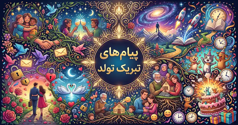 پیام های تبریک تولد